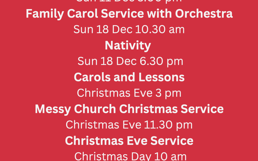 Family Carol service with orchestra
