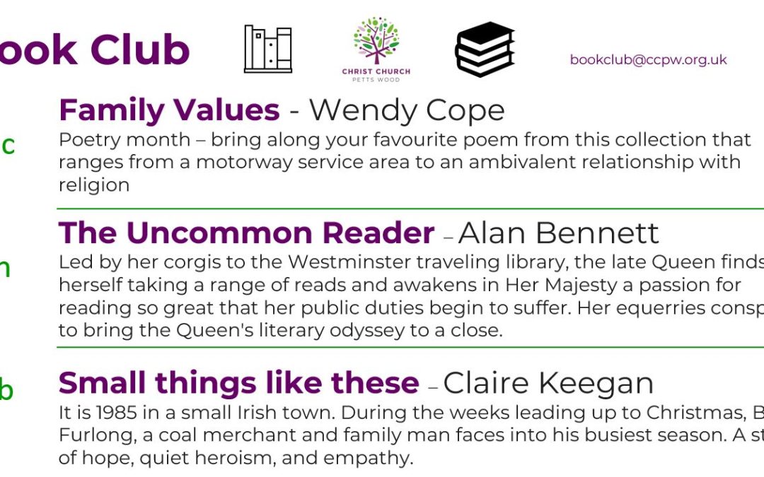 Book Club – Family Values by Wendy Cope
