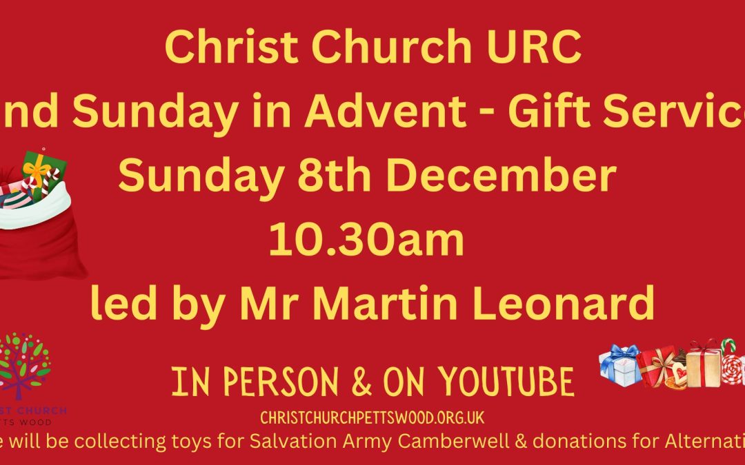 Sunday gift service