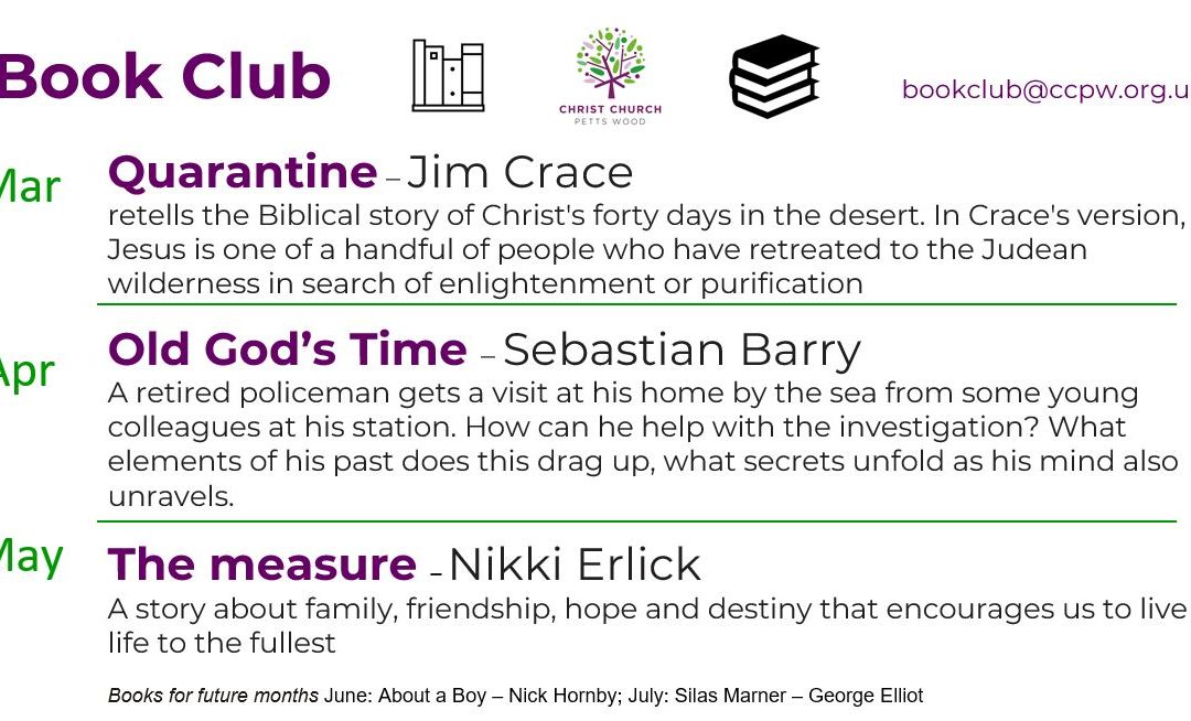 Book Club – Old God’s time